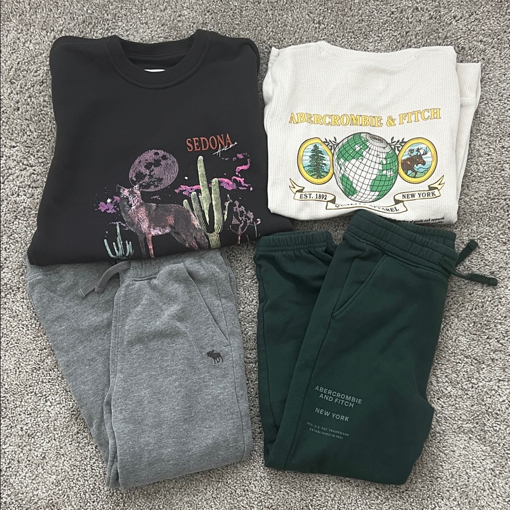 Abercrombie & Fitch Kids Boys Bundle - 4 items!!